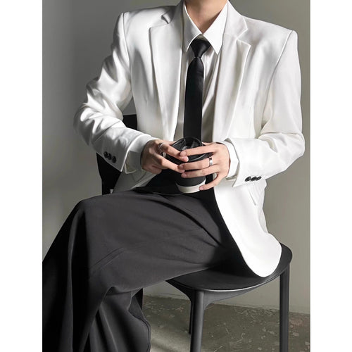 Casual Minimalist Mens And Womens Blazer