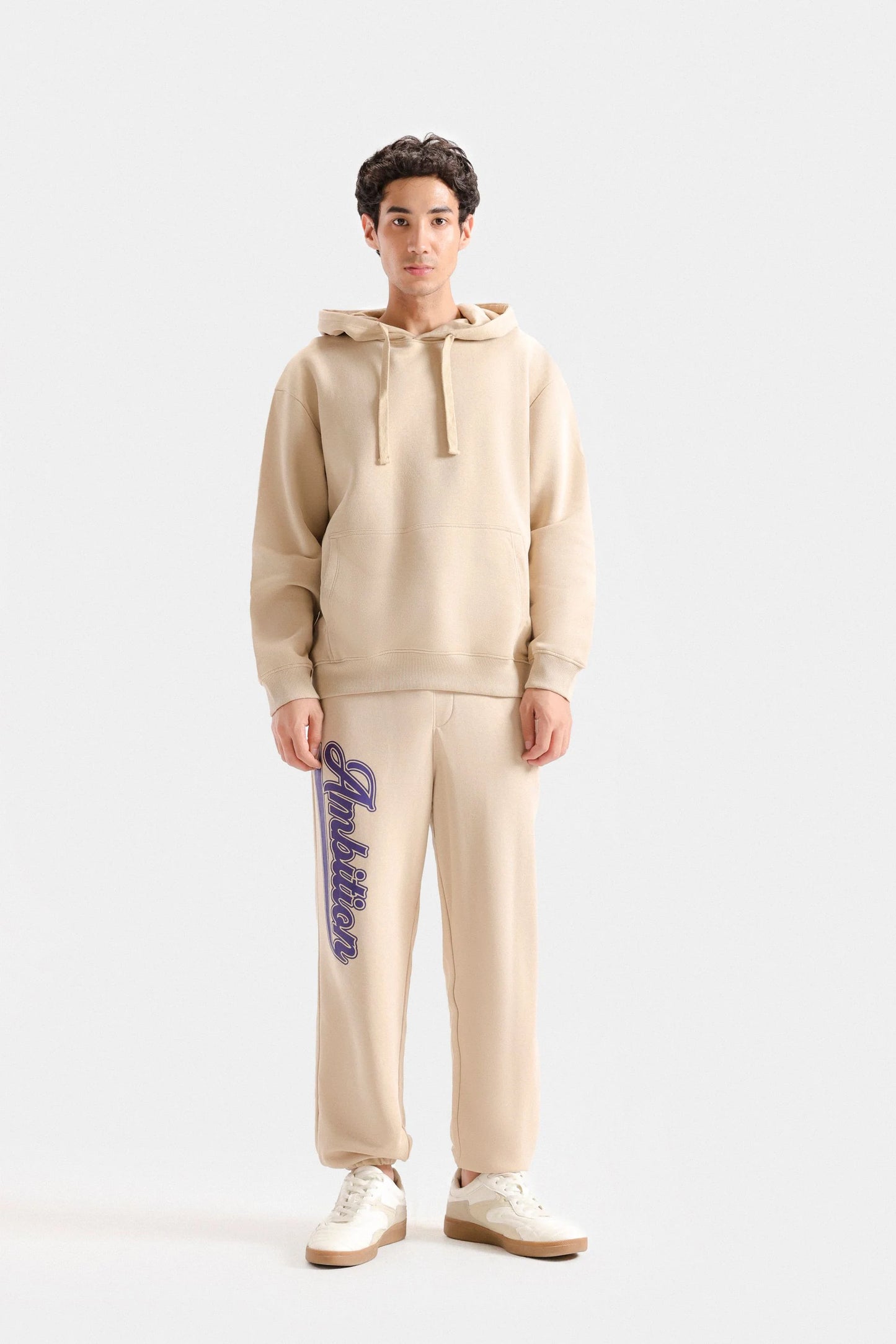 BASIC CROPPED HOODIE