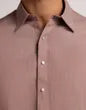 DARK MAROON COTTON CASUAL KAMEEZ SHALWAR