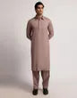 DARK MAROON COTTON CASUAL KAMEEZ SHALWAR